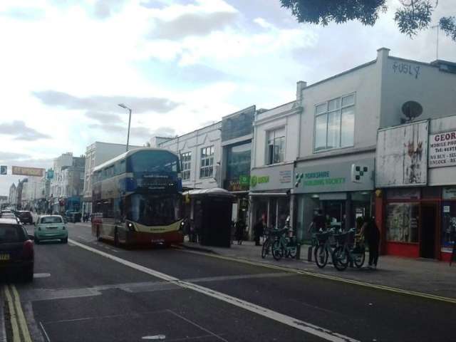 Western Road shopping street