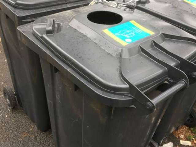 glass bins