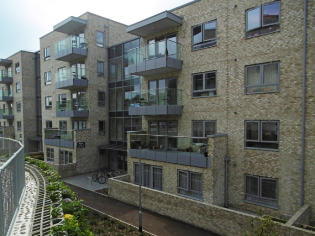 Recently completed new council homes at Kite Place in Whitehawk