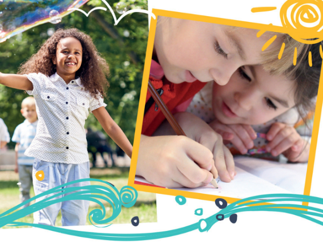 Photos of children enjoying their summer holidays