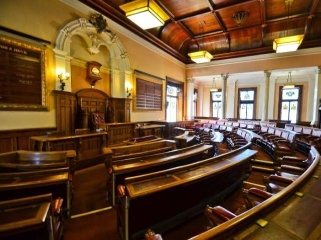 Brighton Town Hall council chamber