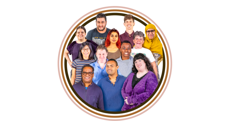 A diverse group of people.