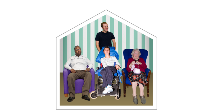 A person looking after people in their home.