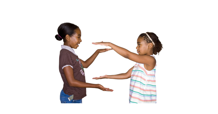 Children playing together.