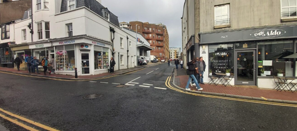 The junction of Blackman street as it currently is.